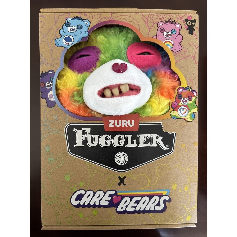 Fuggler x Care Bears TOGETHERNESS BEAR Funny Ugly Monsters NEW Zuru Plush 2025